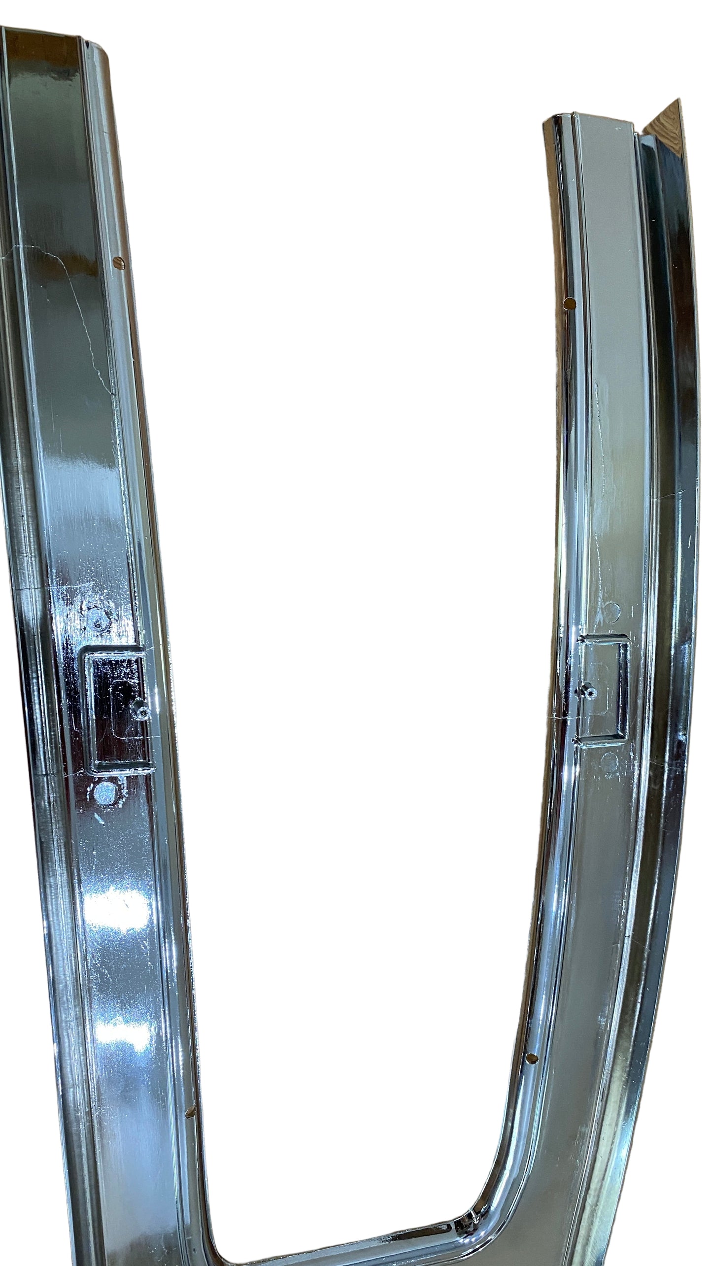 1964-67 Corvette Die Cast Chrome Plated Manual Shift Console Plate