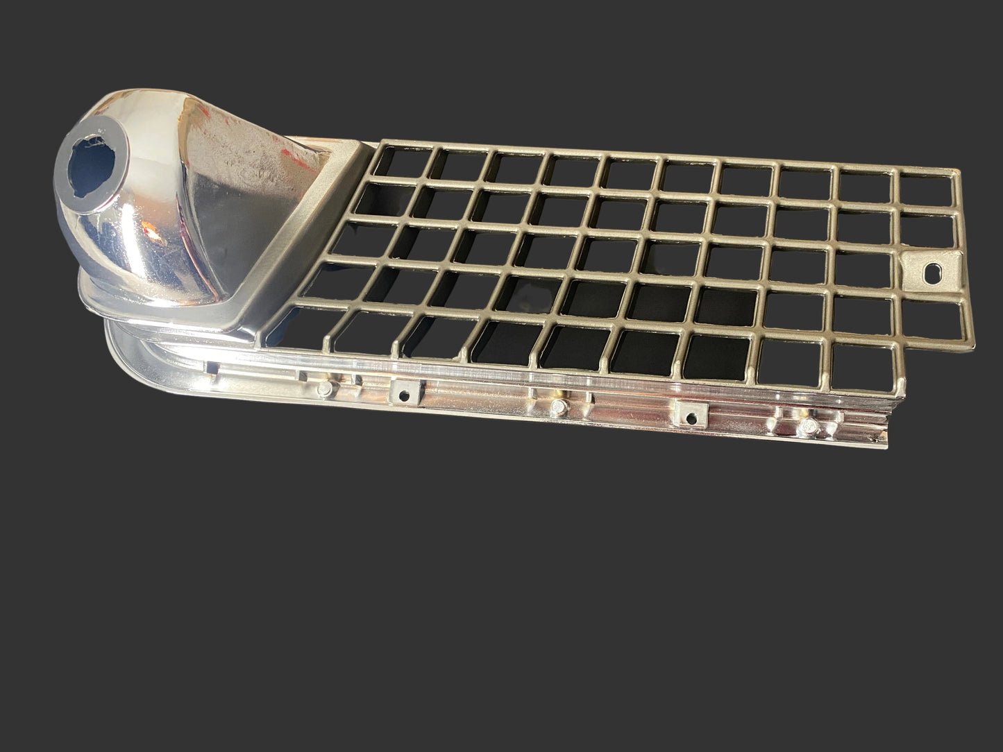 1971 corvette Die Cast Triple Chrome Plated Front Grilles (Pair)