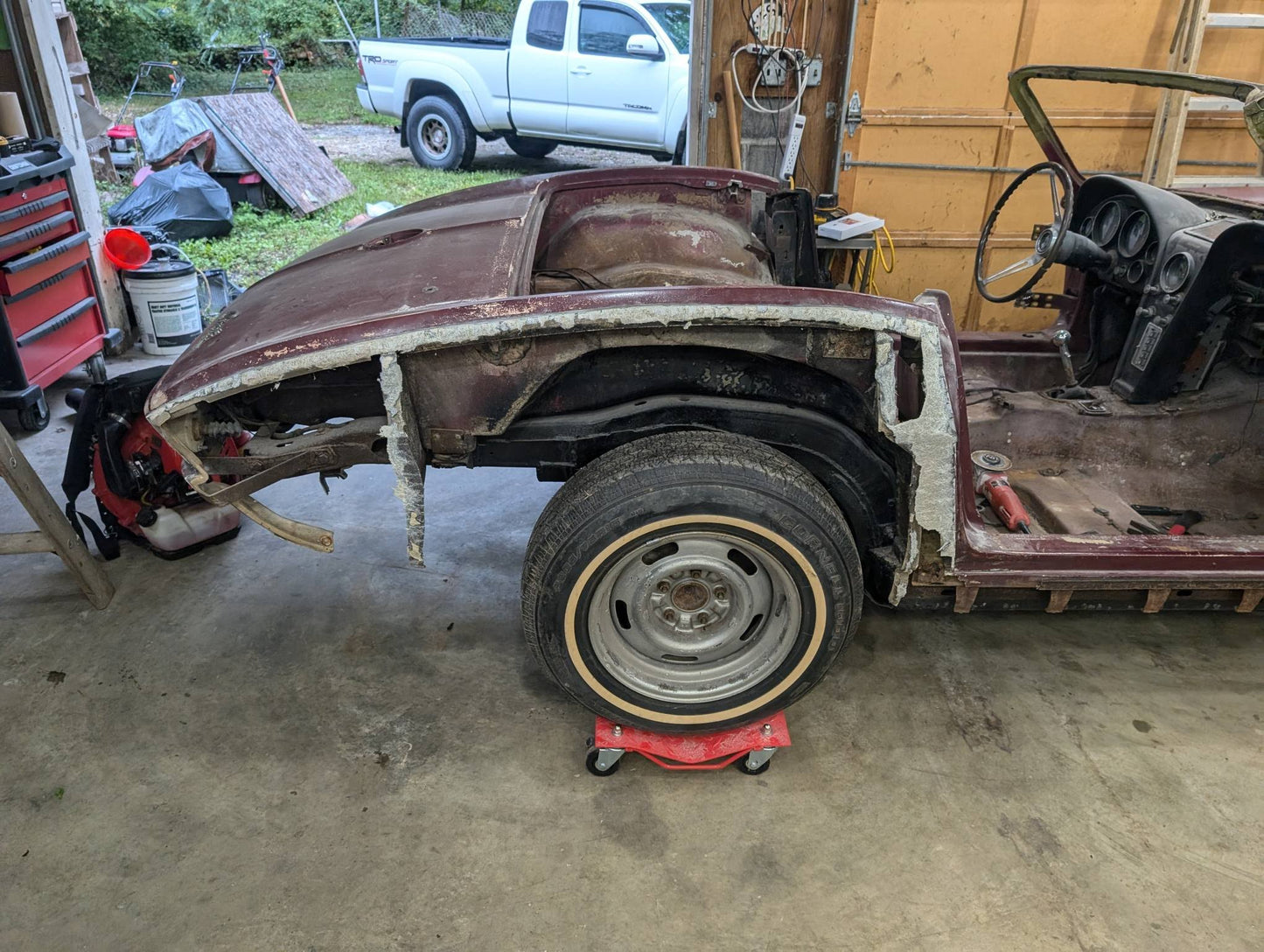 October 2026 1965 Corvette Quarter Panel And Front End Installation Class.