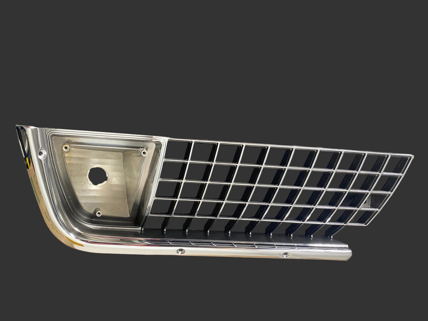 1972 corvette Die Cast Triple Chrome Plated Front Grilles (Pair)