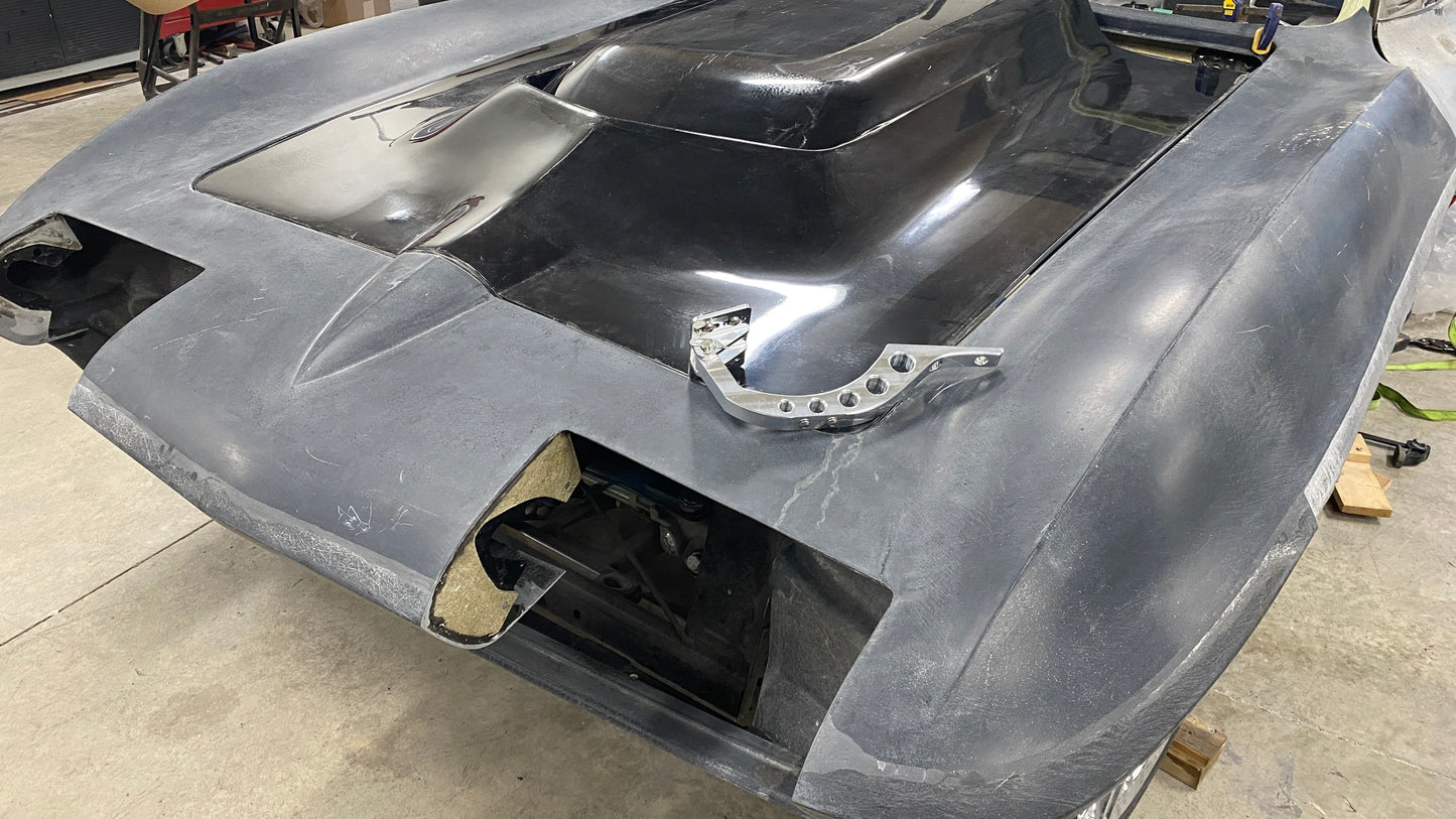1963-67 Corvette Custom Billet Aluminum Hood Hinge Assemblies