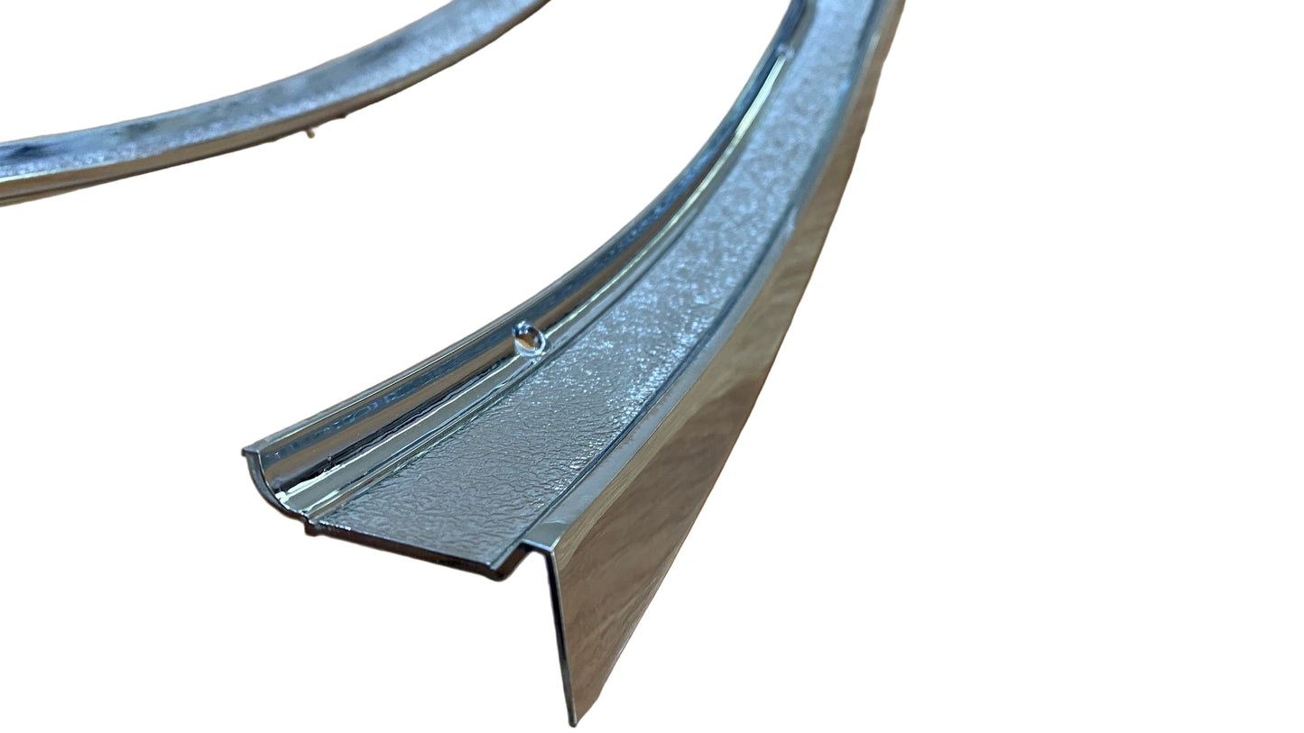 Pick Your Color! 1964-67 Corvette Die Cast Chrome Plated Manual Shift Console Plate.  Custom Painted By MYM