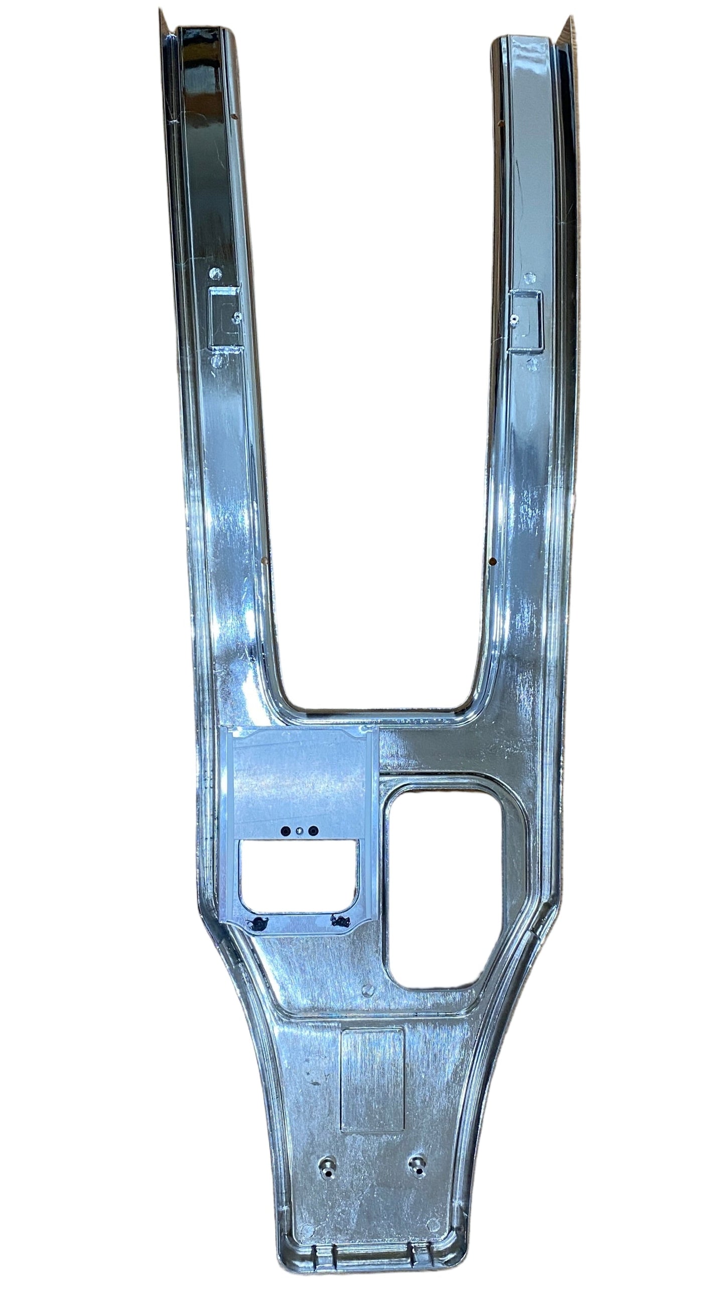 Pick Your Color! 1964-67 Corvette Die Cast Chrome Plated Manual Shift Console Plate.  Custom Painted By MYM