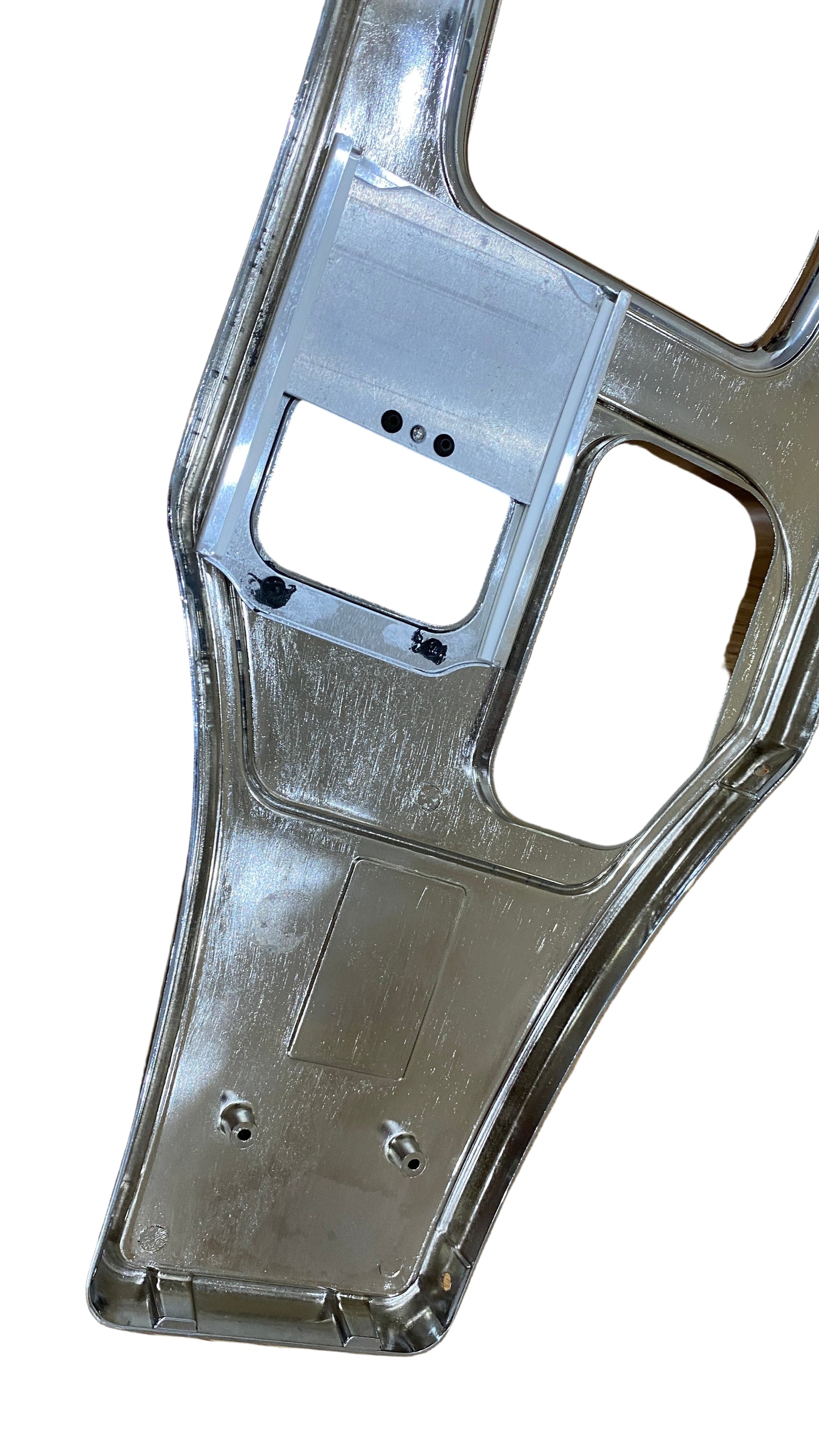 Pick Your Color! 1964-67 Corvette Die Cast Chrome Plated Manual Shift Console Plate.  Custom Painted By MYM