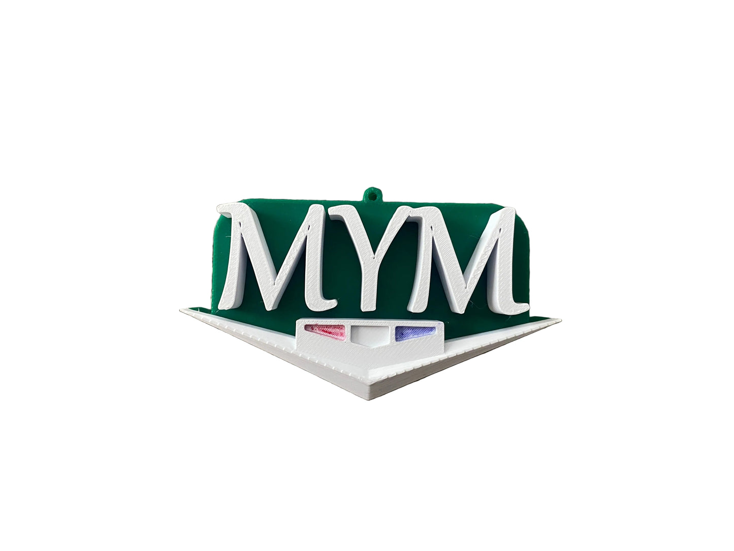 Mid Year Mitch Chevrolet Style Logo Or Christmas Ornament Set of Four