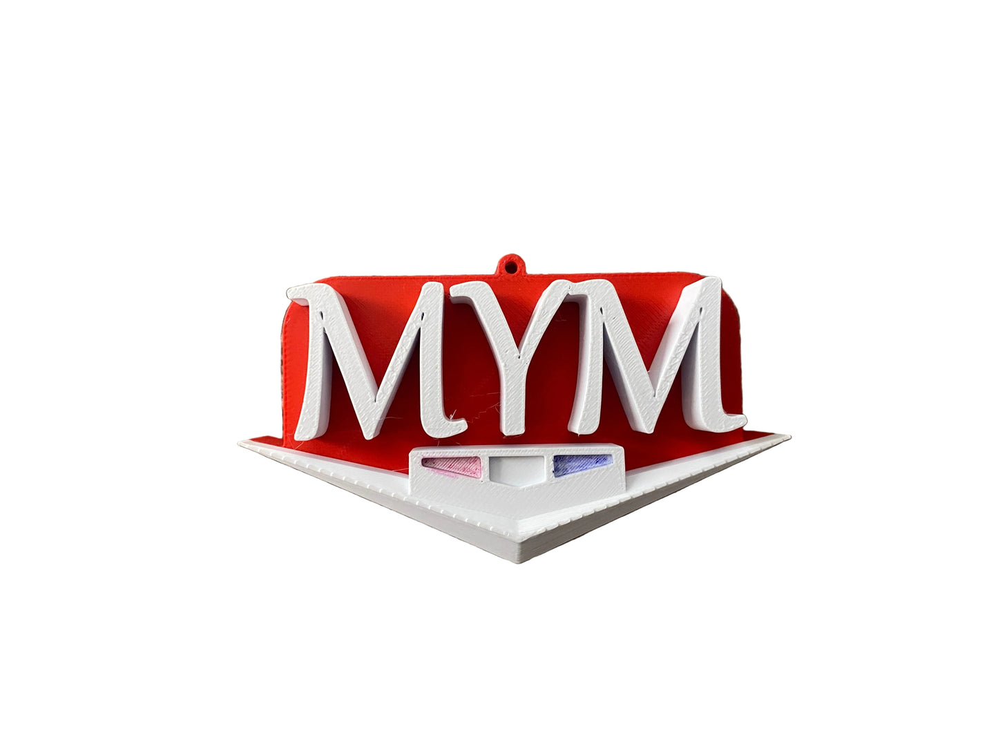 Mid Year Mitch Chevrolet Style Logo Or Christmas Ornament Set of Four