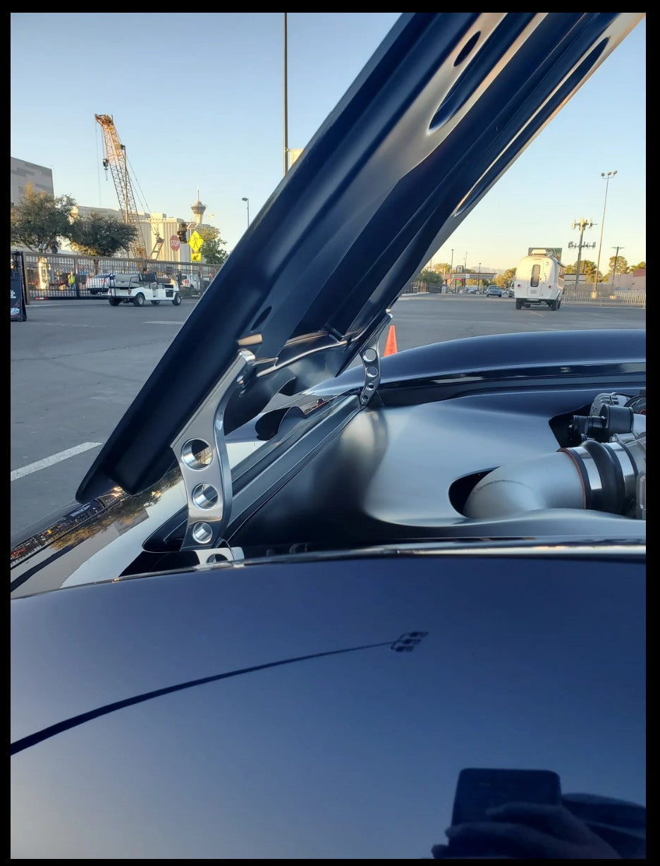 1963-67 Corvette Custom Billet Aluminum Hood Hinge Assemblies