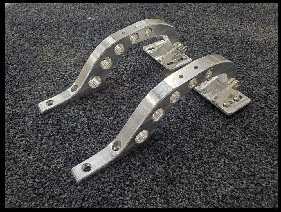 1963-67 Corvette Custom Billet Aluminum Hood Hinge Assemblies
