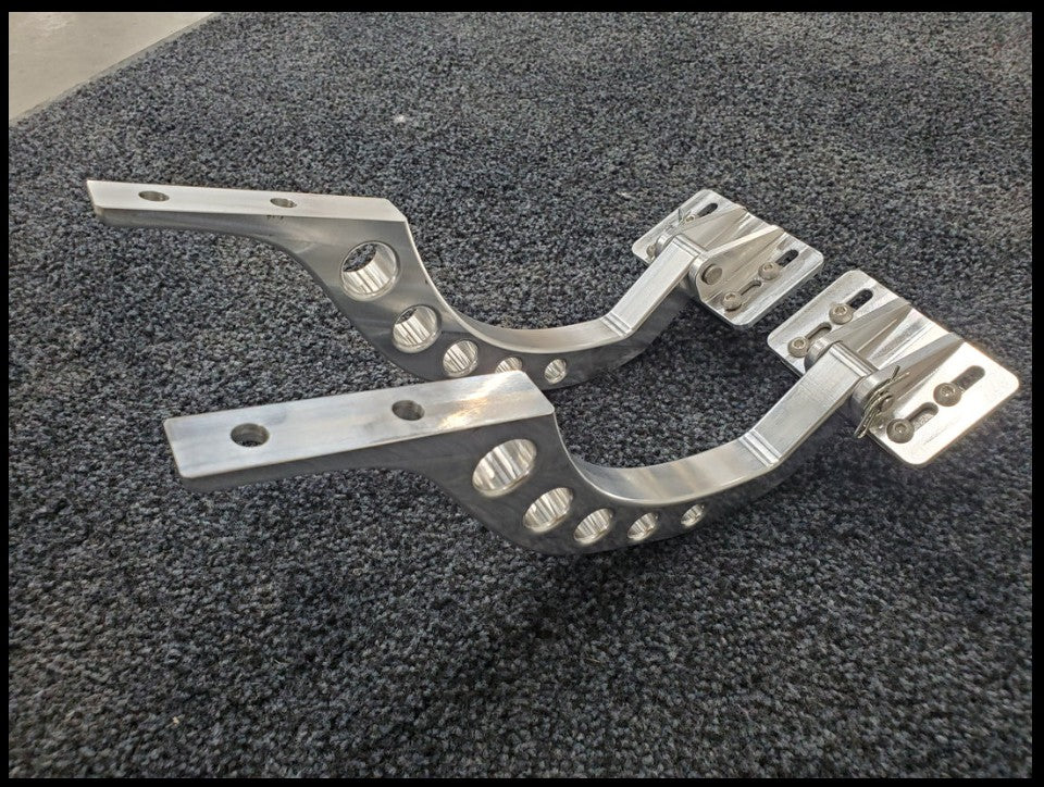 1963-67 Corvette Custom Billet Aluminum Hood Hinge Assemblies