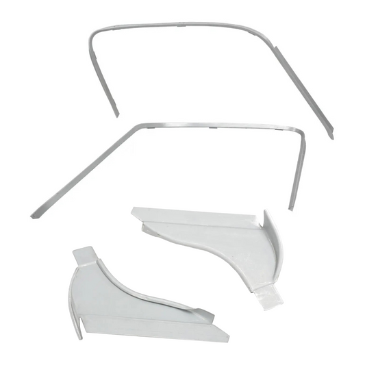 1963-1967 Corvette Coupe Drip Rail and Gutter Car Set